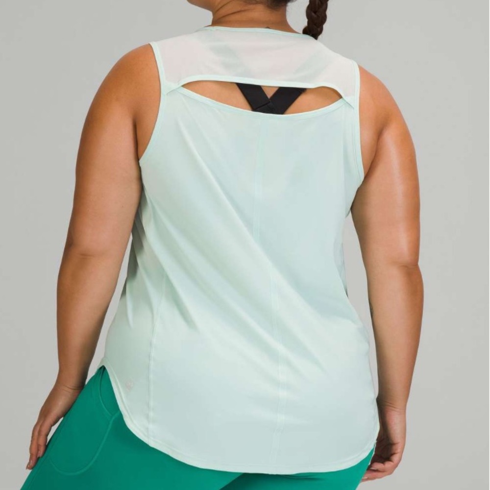 NWOT Lululemon Sculpt Tank Top Delicate Mint